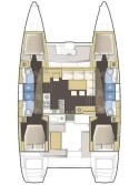 Lagoon-Bénéteau Lagoon 450 - 4 + 2 cab. Perla