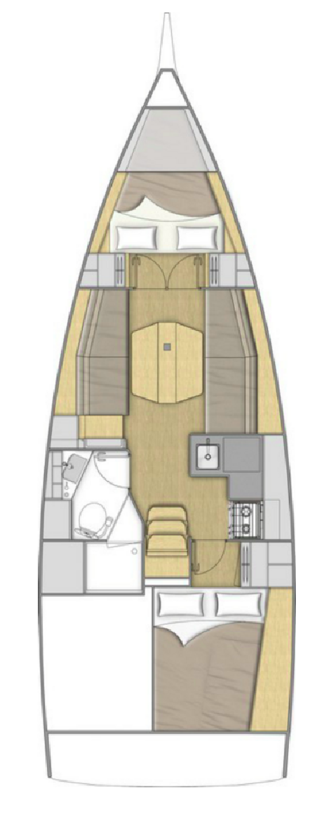 Oceanis 34.1 | Czarter jachtu Chorwacja | Travelboat