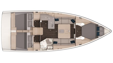 Dufour Yachts Dufour 37 - 3 cab. La Linea