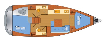 Dufour Yachts Dufour 382 GL - 2 cab. Lia