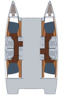 Fountaine Pajot Astrea 42 | Czarter jachtu Chorwacja | Travelboat - 2
