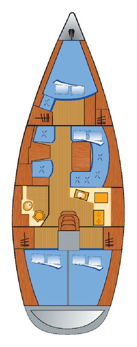 Jeanneau Sun Odyssey 40 Moulin Rouge