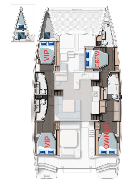 Leopard Catamarans / Robertson & Caine Leopard 50 Solaia