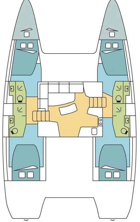 Lagoon-Bénéteau Lagoon 42 - 4 + 2 cab. Art of Liberty