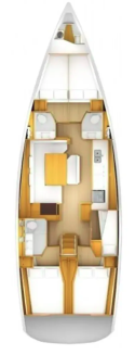 Jeanneau Sun Odyssey 519 - 5 + 1 cab. Aquaholic