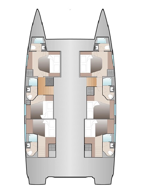 Fountaine Pajot Fountaine Pajot Aura 51 - 6 cab V Circle