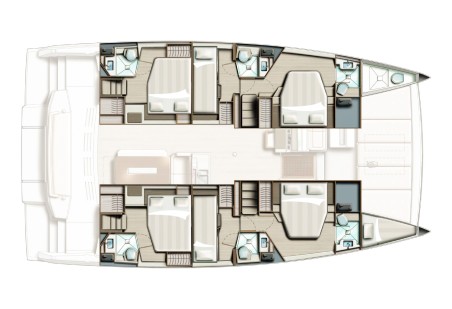 Catana Group Bali 4.8 - 6 + 1 cab. Baikal