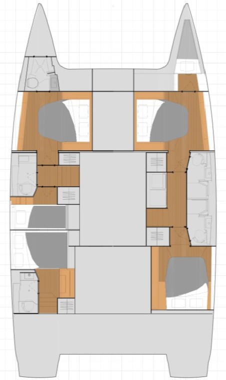 Fountaine Pajot Fountaine Pajot Tanna 47 - 5 + 1 cab. Smart Way