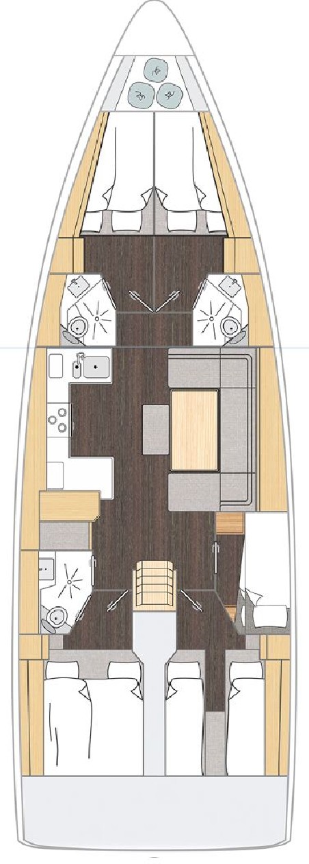 Bavaria Yachtbau Bavaria C46 - 5 cab. Kebifaiv