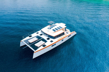 Luna Catamarans Luna 47 Power Orange