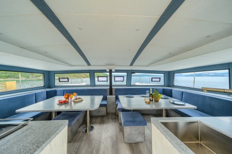 Luna Catamarans Luna 47 Power Orange