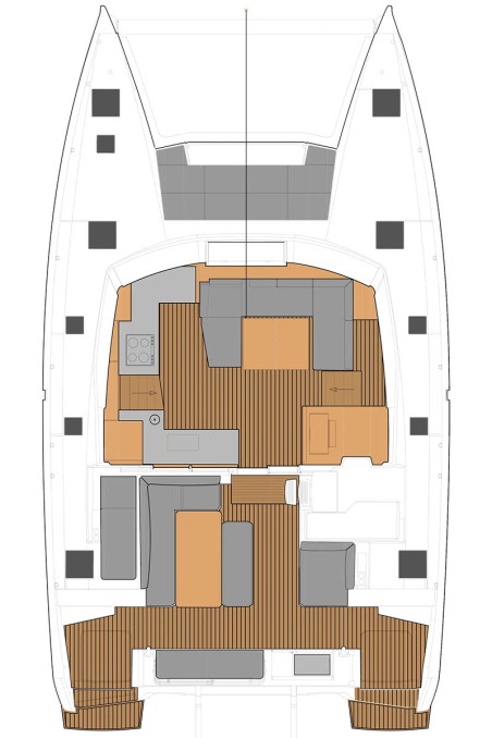 Fountaine Pajot Fountaine Pajot Elba 45 - 4 + 1 cab. Limin'_X