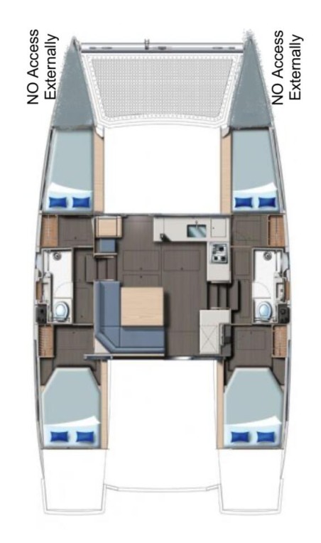Leopard Catamarans / Robertson & Caine Leopard 40 Annemarie