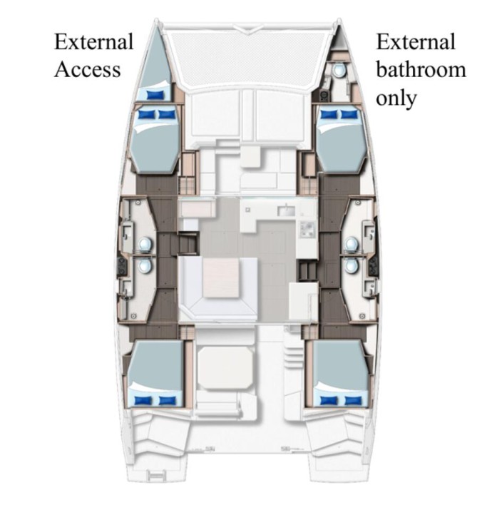 Leopard Catamarans / Robertson & Caine Leopard 45 Chrispy 2