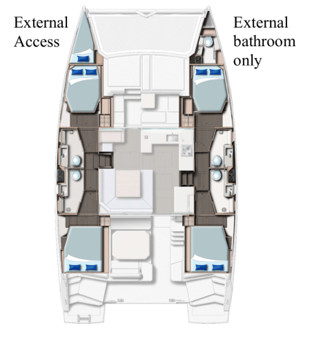 Leopard Catamarans / Robertson & Caine Leopard 45 Dou Reve V