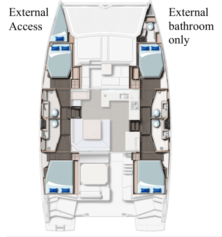 Leopard Catamarans / Robertson & Caine Leopard 45 Lady Lety