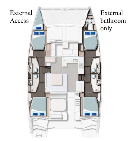 Leopard Catamarans / Robertson & Caine Leopard 45 Prince Laurence