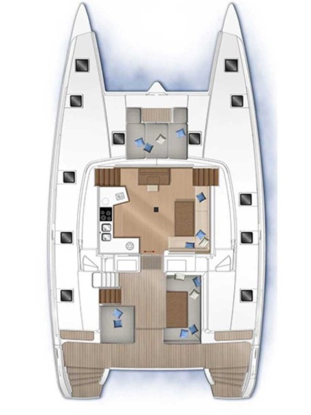 Lagoon-Bénéteau Lagoon 52 F - 4 + 2 cab. Sealion
