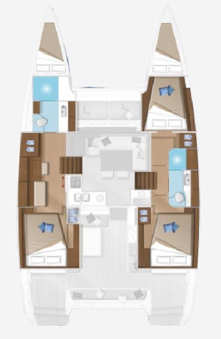 Lagoon-Bénéteau Lagoon 40 - 3 + 2 cab Yolo