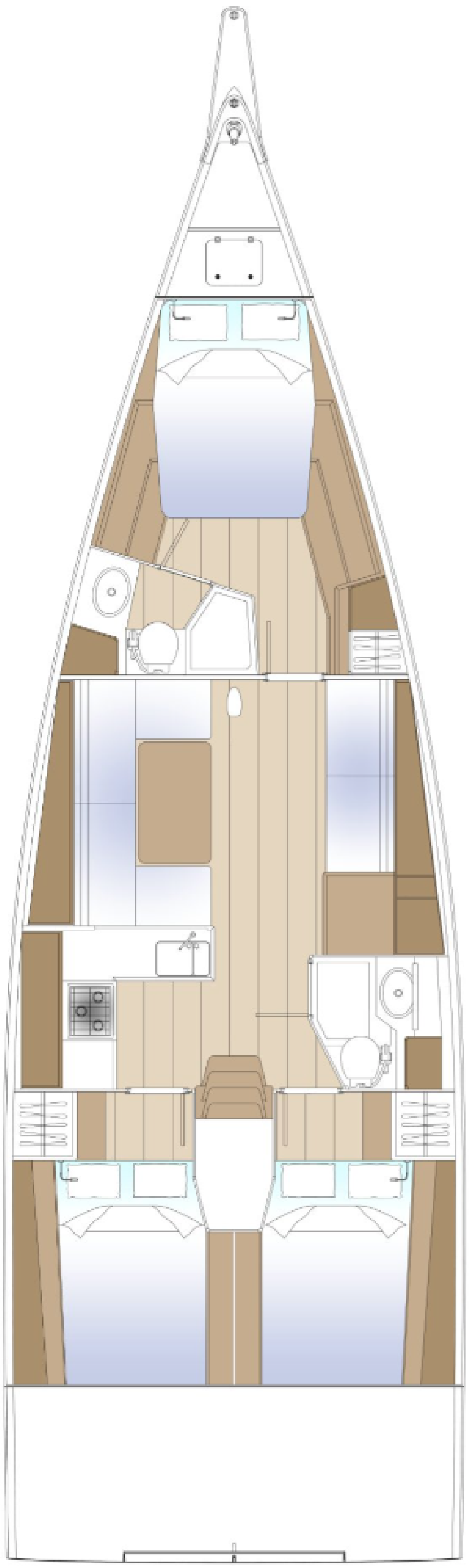 Solaris Yachts Solaris 44 - 3 cab. Felice