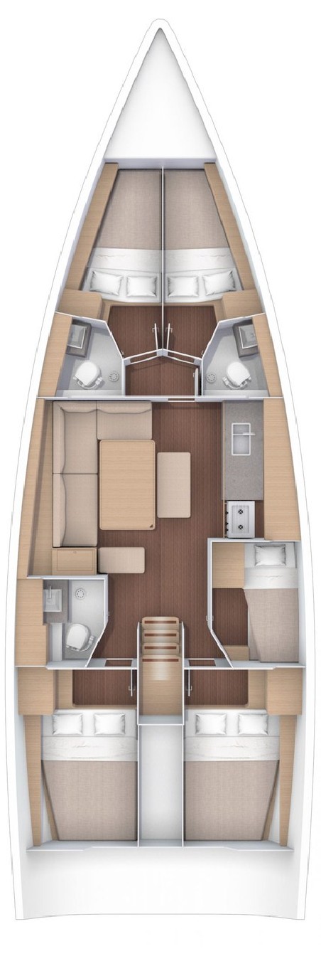 Dufour Yachts Dufour 460 GL - 5 cab. Wilma