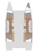 Fountaine Pajot Fountaine Pajot Elba 45 - 4 + 1 cab. Gelos