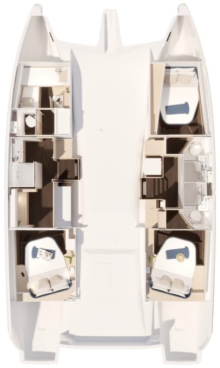 Fountaine Pajot Fountaine Pajot FP 44 Maestro - 3 cab. Serenus