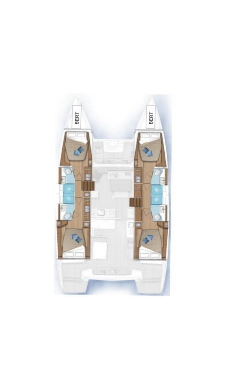 Lagoon-Bénéteau Lagoon 46 - 4 + 1 cab. Rope The Wind