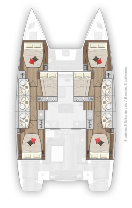 Lagoon-Bénéteau Lagoon 50 - 6 + 1 cab. Echo
