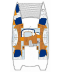 Leopard 46 - 4 cab. | Czarter jachtu Karaiby | Travelboat - 2