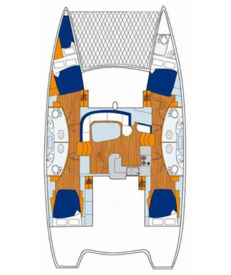 Leopard 46 - 4 cab. | Czarter jachtu Karaiby | Travelboat