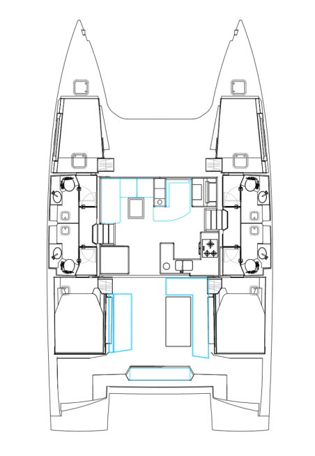 Nautitech Rochefort Nautitech 46 Fly Luna