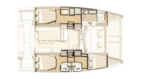 Catana Group Bali 4.1 - 3 + 1 cab. Shiloh