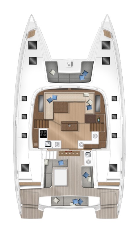 Lagoon-Bénéteau Lagoon 50 - 5 + 2 cab. Nauti Cat