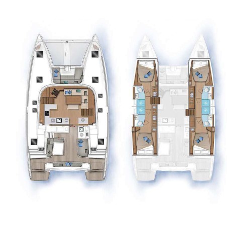 Lagoon-Bénéteau Lagoon 46 - 4 + 2 cab. Albatros Escape
