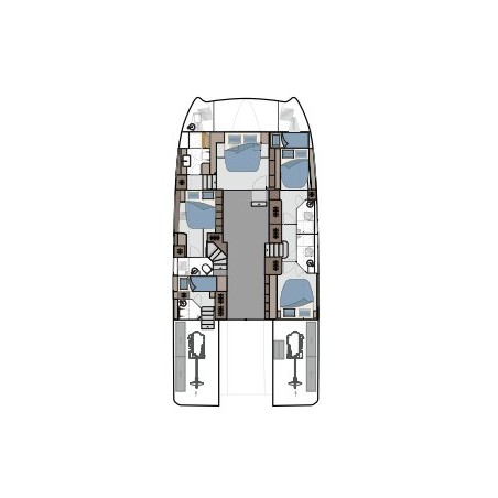 Aquila Yachts Aquila 54 - 4 + 2 cab. By My Side