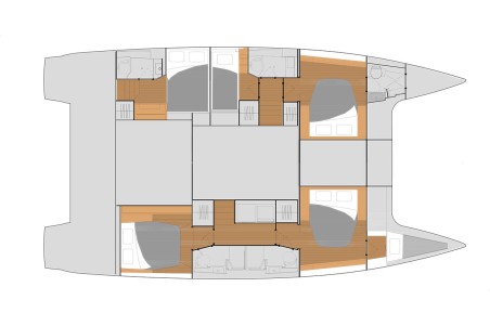 Fountaine Pajot Tanna 47 | Czarter jachtu Seszele | Travelboat