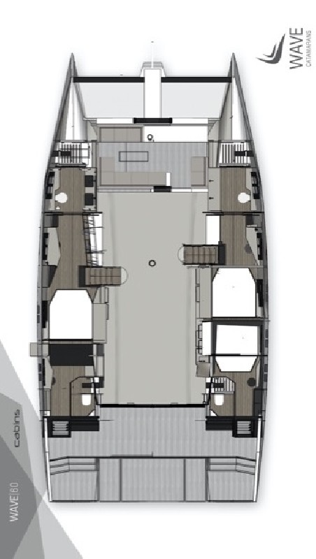 Wave Catamarans Wave 60 - 4 + 2 cab. Summer