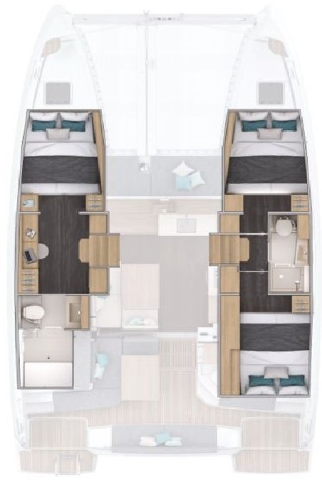 Lagoon-Bénéteau Lagoon 38 - 3 + 2 cab. SPIEGL