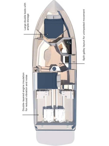 Focus Motor Yachts Focus Power 36 Hard Top Focus 36