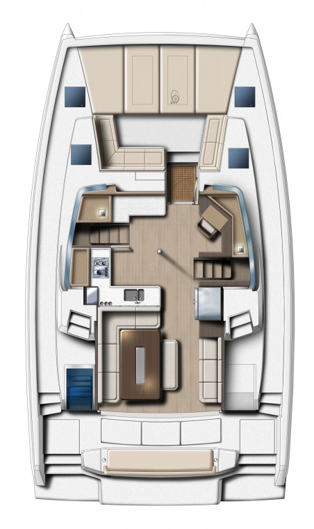 Catana Group Bali 4.6 - 4 + 1 cab. Sea Dog