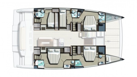 Catana Group Bali 4.8 - 5 + 1 cab CattyShack