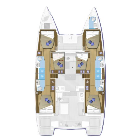 Lagoon Lagoon 50 - 6 + 1 cab. | Yacht Charter British Virgin Islands | Travelboat