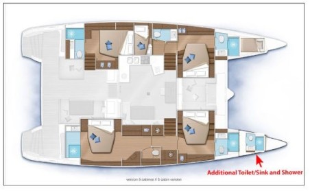 Lagoon-Bénéteau Lagoon 52 - 5 + 1 cab. Sea Runner II