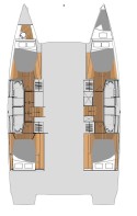 Fountaine Pajot Fountaine Pajot Elba 45 - 4 cab. Be Hang Loose