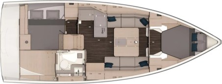 Dufour Yachts Dufour 37 - 2 cab. Iulo