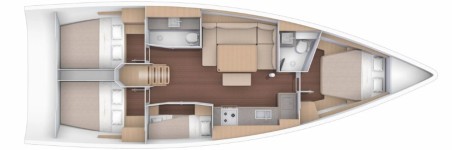 Dufour 430 GL | Czarter jachtu Włochy | Travelboat