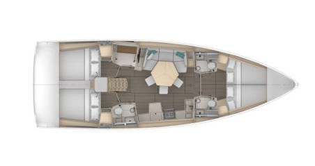 Dufour Yachts Dufour 44 - 4 cab Diomede