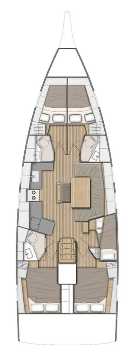 Oceanis 46.1 Layla | Yacht Charter Greece | Travelboat