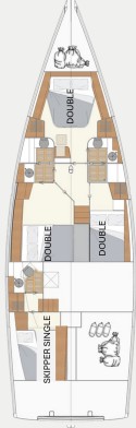 Hanse Yachts Moody 54 DS Freedom
